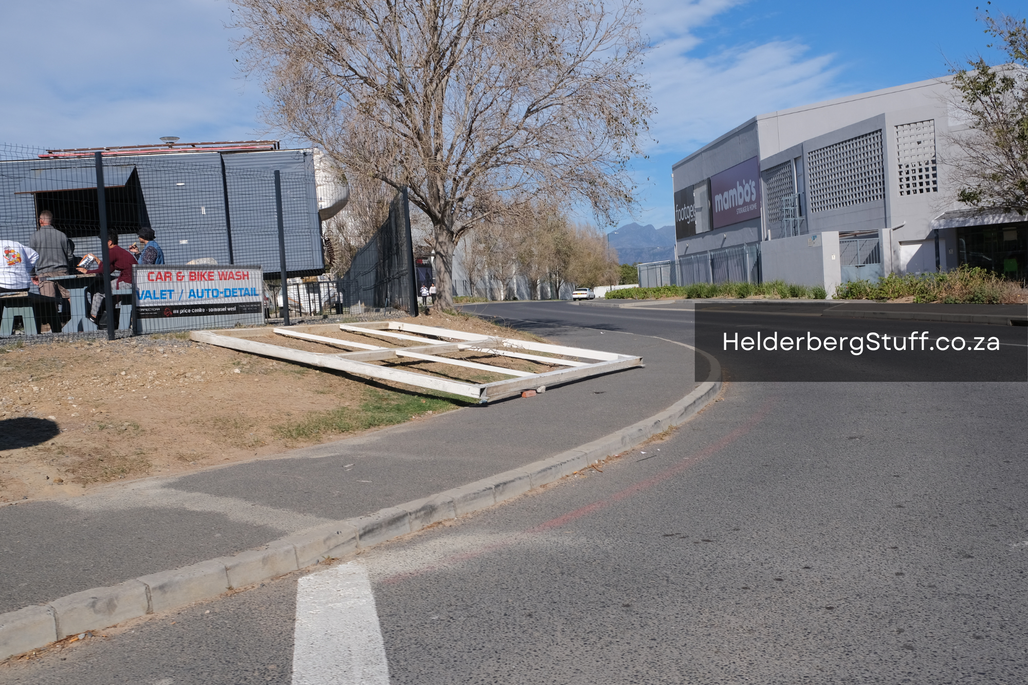 Storm damage in Somerset West 5 may 2024