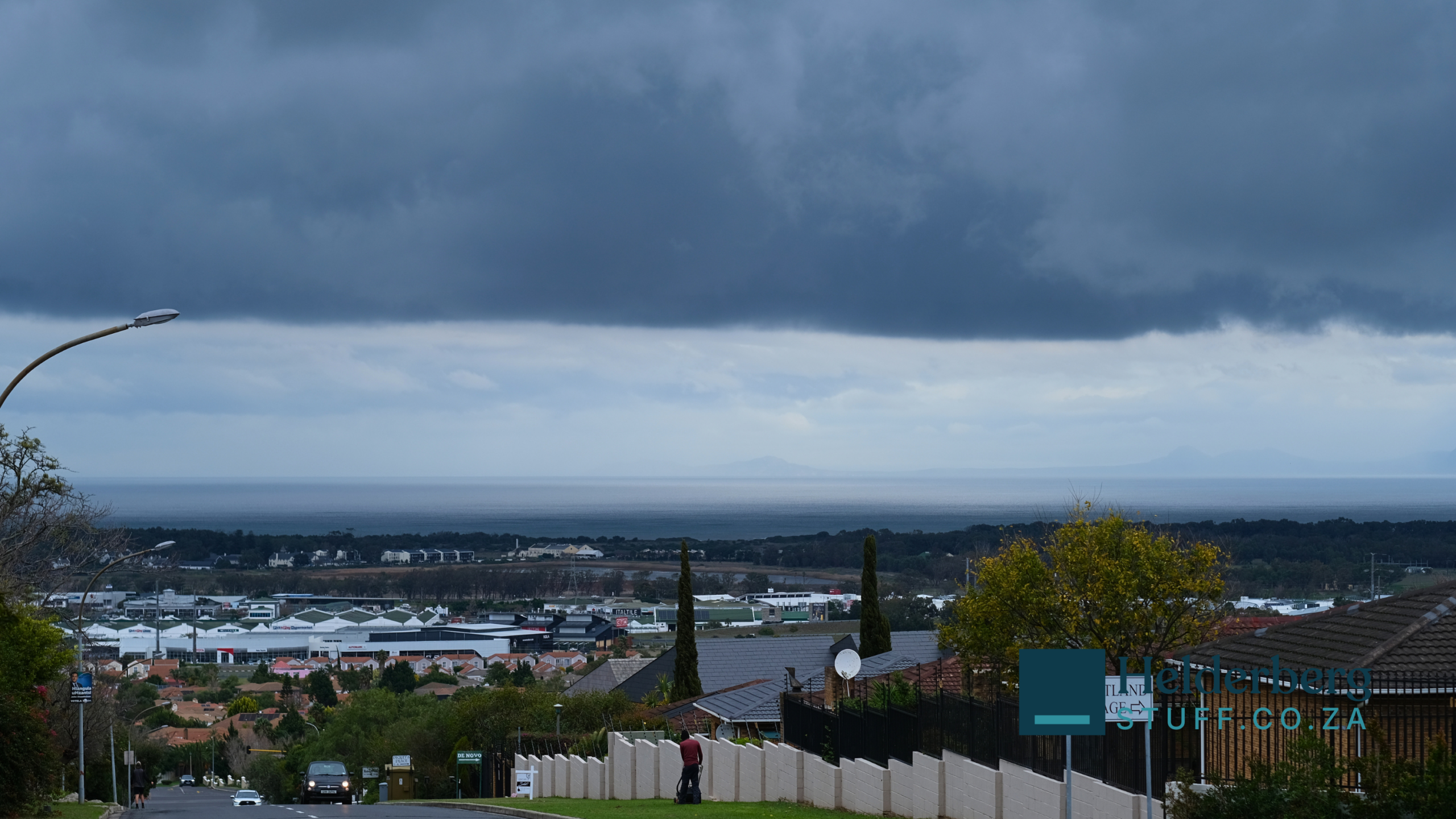 From Rain to Sunshine and Back Again: A Dramatic Winter Sky Over Somerset West