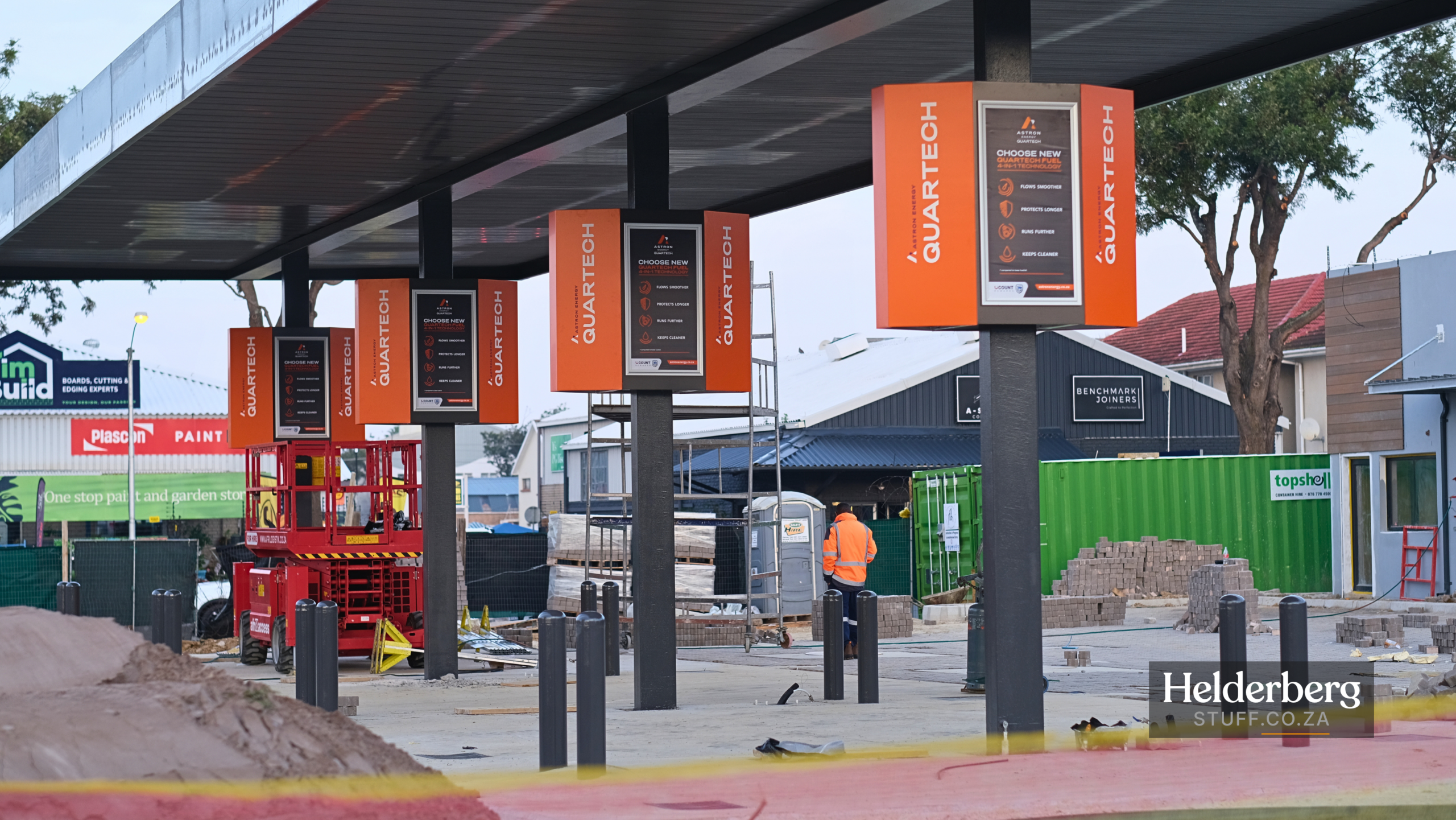 Burger King Drive-Thru Signage Appears at Caltex Auto West Delta Site in Somerset West