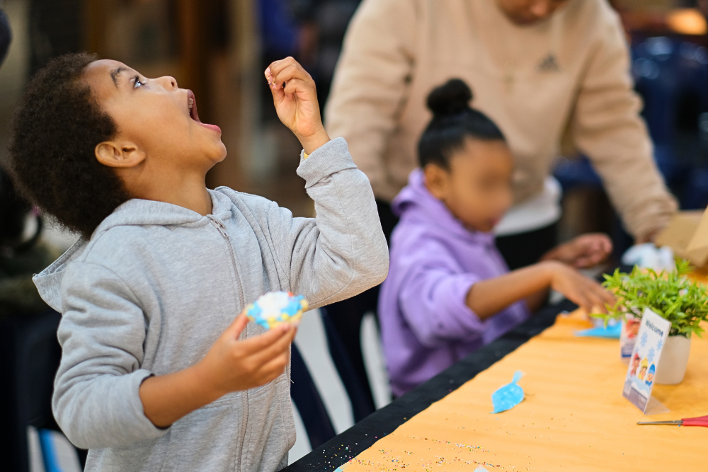 A family morning at Curro Somerset West's Winter Cookies and Crafts at Waterstone Village