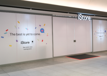 Temporary iStore Kiosk Appears at Somerset Mall as Work Continues Behind the Scenes