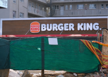 Burger King Drive-Thru Signage Appears at Caltex Auto West Delta Site in Somerset West