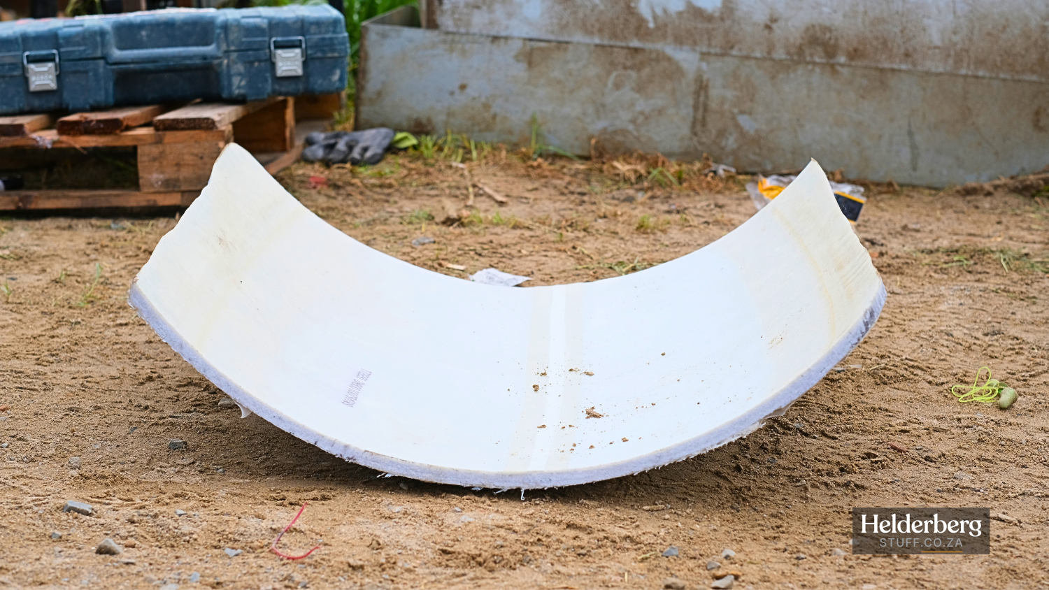The giant pipe behind Strand’s sewer upgrade