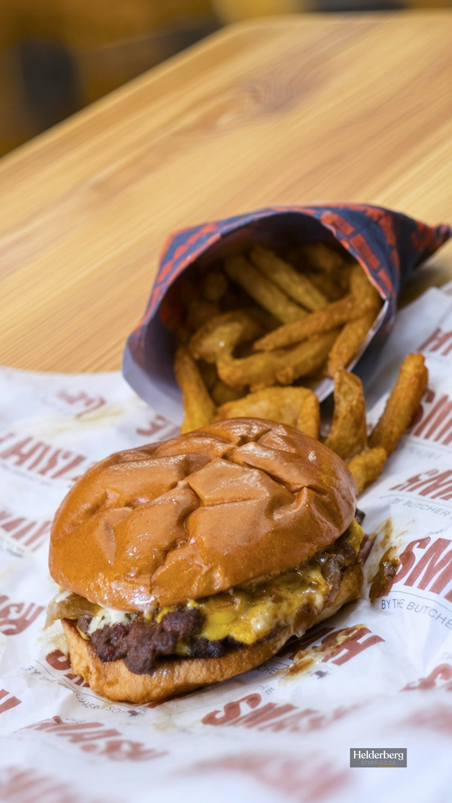 A new name for a Helderberg burger favourite: Meet The Smash by The Butcher & Son