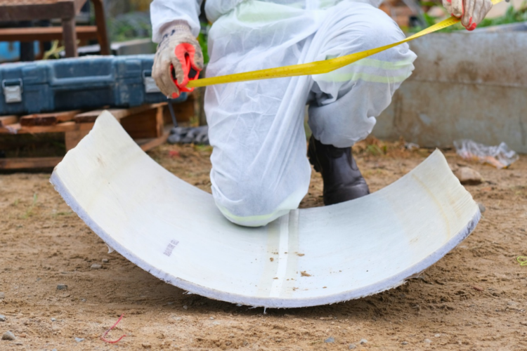 The giant pipe behind Strand’s sewer upgrade